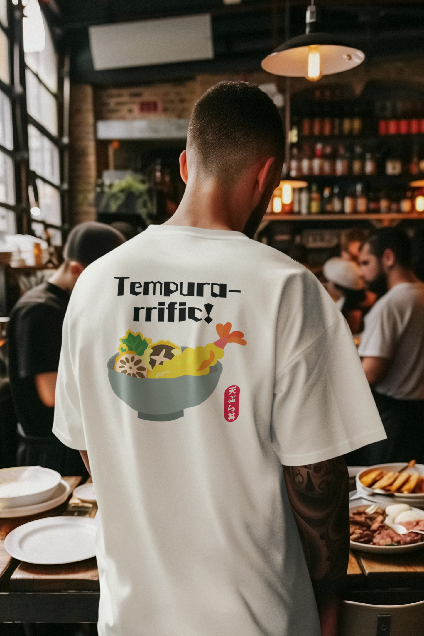 Tempura-rrific! The Ultimate Tempura Don Tee | 6 Colors | Fun Foodie Tee | Unisex 100% Cotton