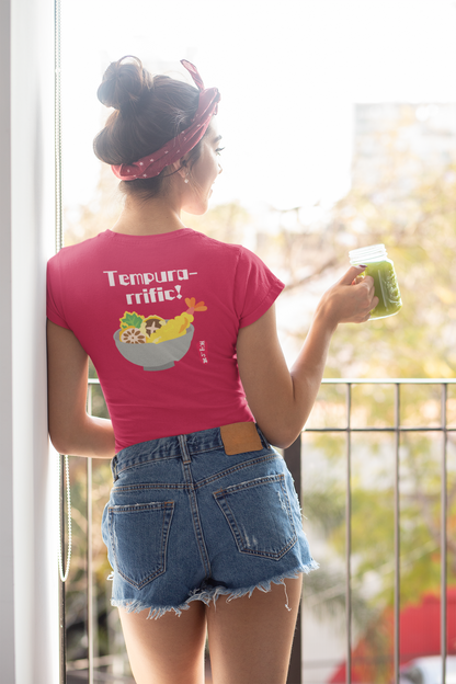 Tempura-rrific! The Ultimate Tempura Don Tee | 6 Colors | Fun Foodie Tee | Unisex 100% Cotton